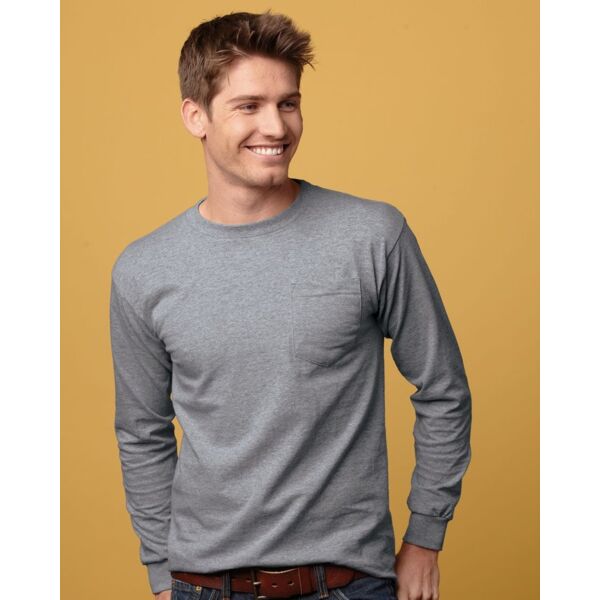 Union-Made Long Sleeve Pocket T-Shirt Thumbnail