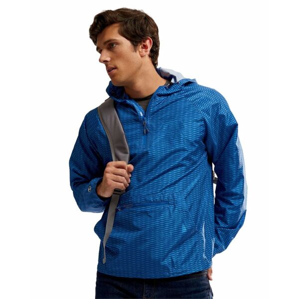Range Hooded Packable Quarter-Zip Jacket Thumbnail