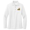 Women's Silk Touch Long Sleeve Polo Thumbnail
