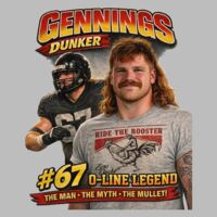 Gennings Dunker Draft Tee 2026 Thumbnail
